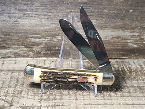 New Robi Klaas Kissing Crane Kc Solingen Trapper Pocket Knife Made In Germany For Sale
