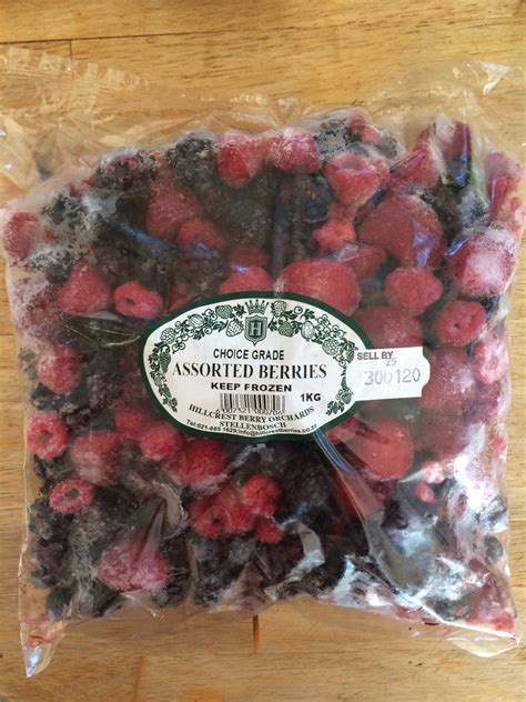Hillcrest Assorted Berries 1kg Real Food Co
