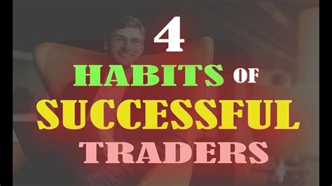 4 Habits of successful traders !! By Manish Arya Research - YouTube