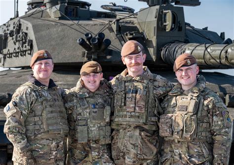 British Army Tank Crewed Entirely By Reservists For The First Time