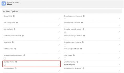 Lists the merge fields available for quote templates and the corresponding zuora quotes field to which each merge field is salesforce field on the quote charge tier object. Salesforce CPQ: Quote Templates - Creating Quote Terms Sections