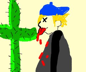 Look at your server, now back to me, look back at your server, now back to me, look at your server and understand me. "Now son, don't touch that cactus." - Drawception