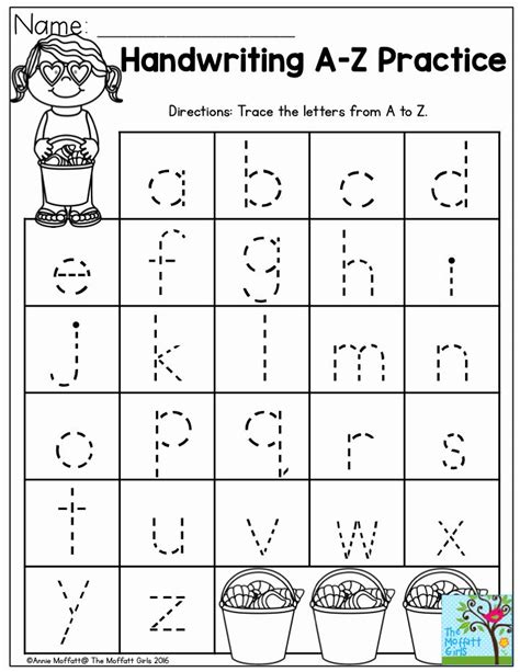 Letters And The Alphabet Worksheets For Preschool And Kindergarten