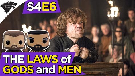 Game Of Thrones The Laws Of Gods And Men S04e06 Resenha Dos Tronos Youtube