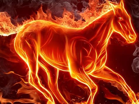 Download Fire Horse Awesome Wallpaper Hd 1080p By Brittanysweeney