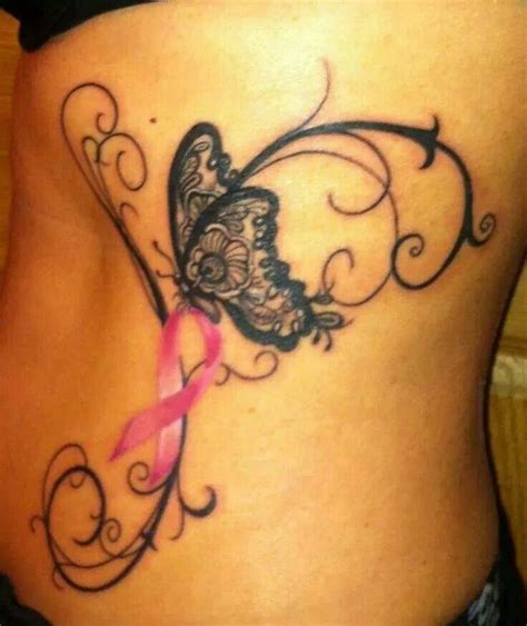 Pin By Amberlee Barker On Tattoos Cancer Ribbon Tattoos Ribbon