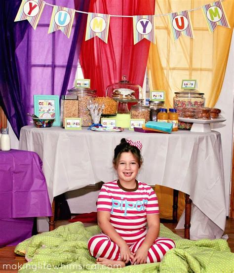 Cereal Birthday Party Ideas Photo 1 Of 14 Catch My Party