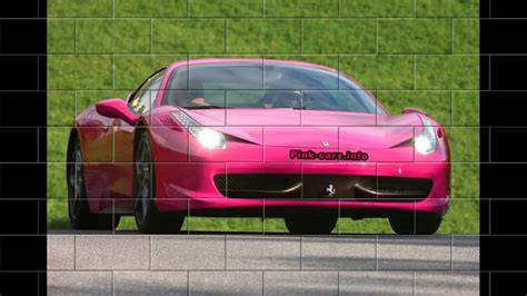 Pink Ferrari 458 Italia Youtube