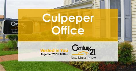 culpeper virginia office century 21 new millennium