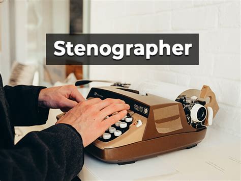 What Is Stenography