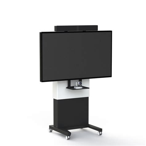 Hi Lo 500 Smartconnect Video Conference Trolley 55″ 75″ Screen Max
