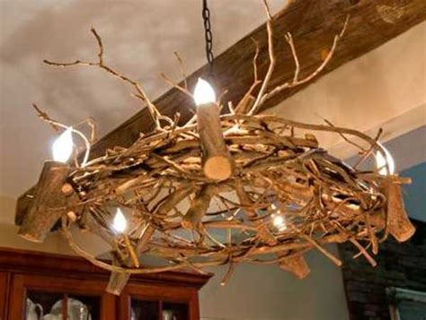 22 Diy Ideas For Rustic Tree Branch Chandeliers World Inside Pictures