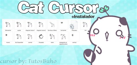 Cat Cursor By Tutosbuho On Deviantart