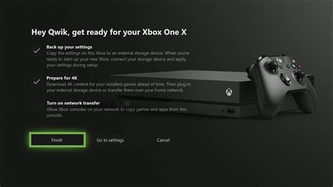 Xbox One X Transfer And Setup Settings Will Make It Easy