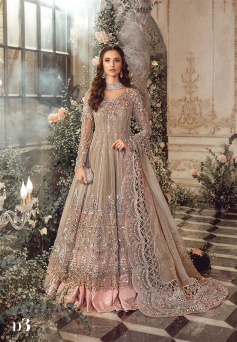 Maria B Embroidered Formal Winter Dresses Collection 1