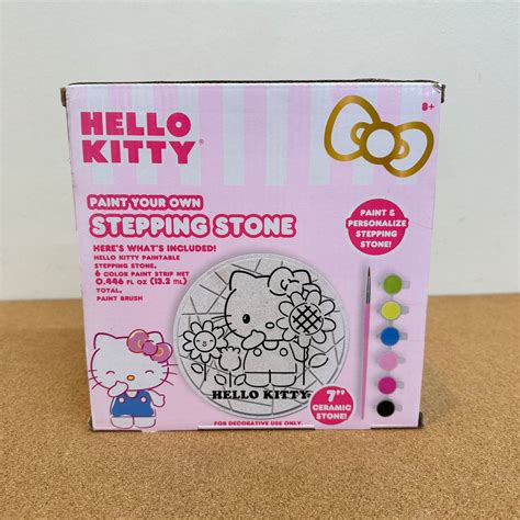 Hello Kitty Paint Your Own Stepping Stone | Kidstationph