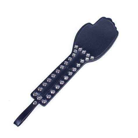 Adult Sex Toy Leather Paddle Flogger Flirting Whip Adult Sex Paddle For Couples Sex Game Bat