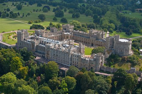 Aerial View Windsor Castle Jason Hawkes