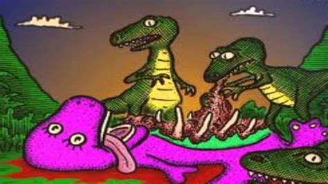 Stfu Kid Kills Barney The Dinosaur Youtube