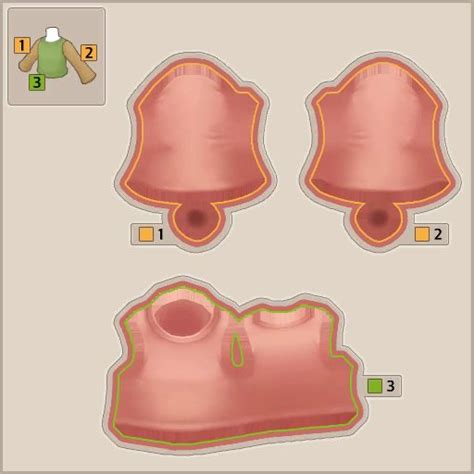 All Released MapleStory2 Costume UGC Templates Templates Creative