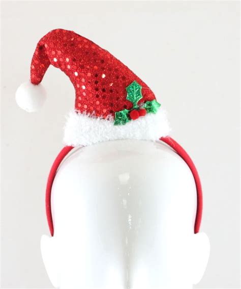Adult Kids Christmas Xmas Novelty Headband Hat Costume Hair Clip