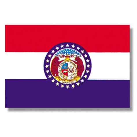 3x5 Nylon Missouri Flag