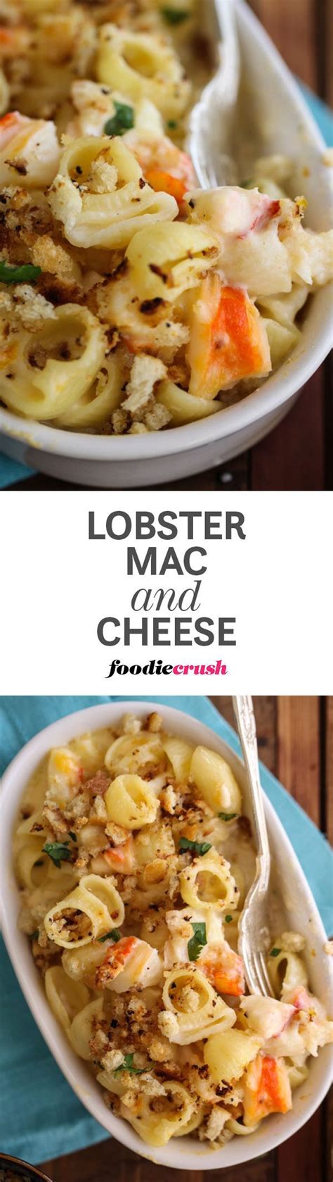 Silky Creamy Cheese Is The Secret To This Decadent Lobster Macaroni