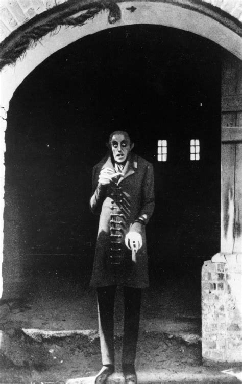 Max Schreck As Count Orlok Nosferatu 1922 Vampire Movies Movie