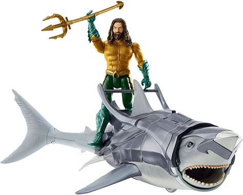 Aquaman 6 Inch Aquaman And Warrior Shark Figure And Creature Pack Walmart