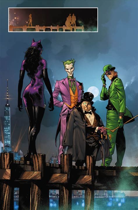 Dc First Look Jorge Jiménez Draws The Dark Knights Greatest Villains In Batman 90 Gotham
