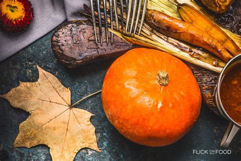 Hokkaido Pumpkin Flick On Food