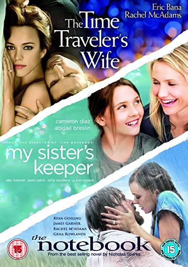 The Time Travelers Wife My Sisters Keeper The Notebook Dvd