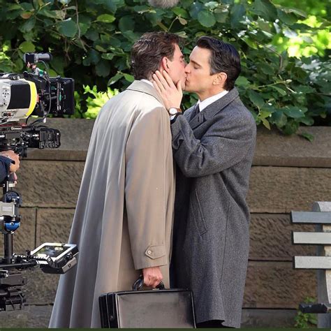 Bradley Cooper And Matt Bomer For The Up Coming Movie Maestro This