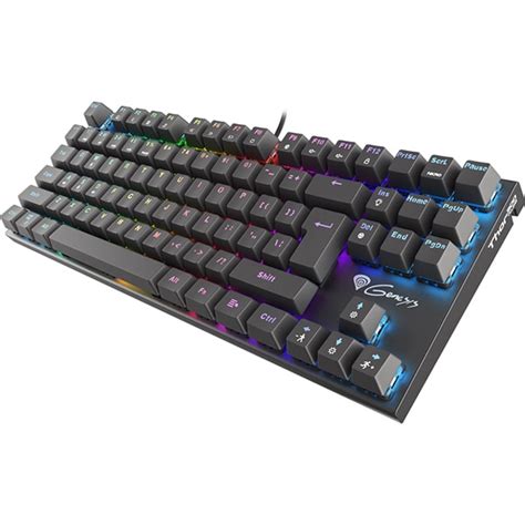 Tastatura Gaming Mecanica Genesis Thor 300 Tkl Rgb Usb Layout Us Negru