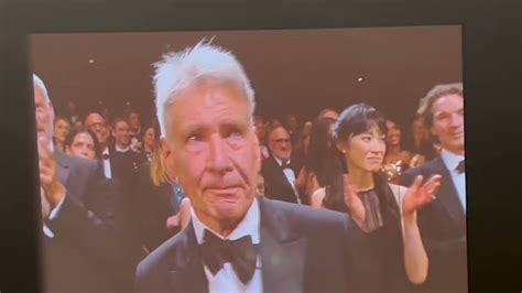 Discussingfilm On Twitter Harrison Ford With Tears In His Eyes During