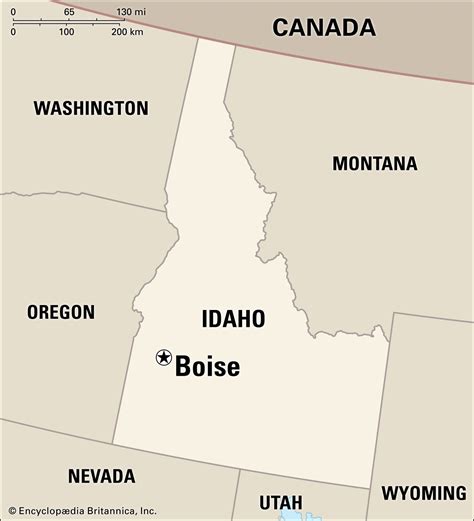 Boise Population Location Map And Facts Britannica