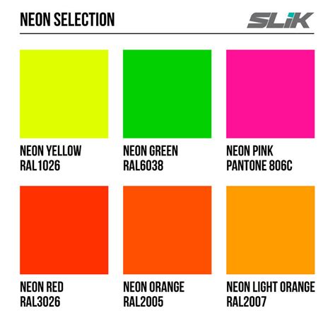 Neon Surcharge Slik Graphics