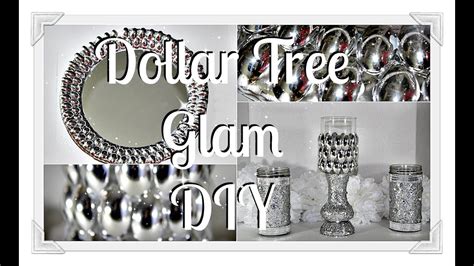 Glam Diy Wall Mirror And Candle Stand Youtube