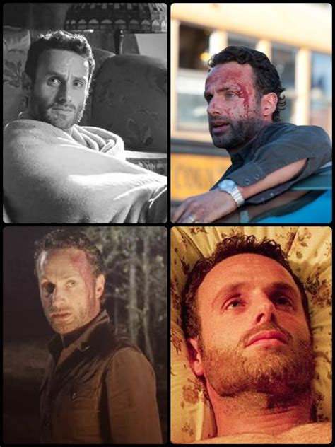 Rick Grimes Andrew Lincoln The Walking Dead Michonne Twd Scary