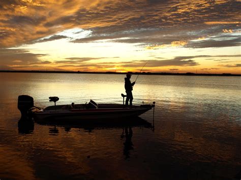 Sunset Fishing At The Cabin Wallpapers Wallpaper Cave