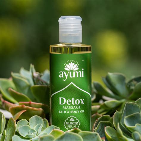 Detox Massage Bath And Body Oil 250ml Ayumi Naturals