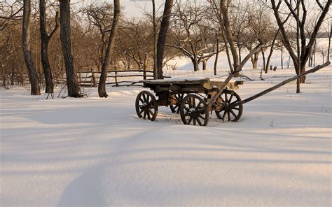 Winter Farm Wallpaper Wallpapersafari