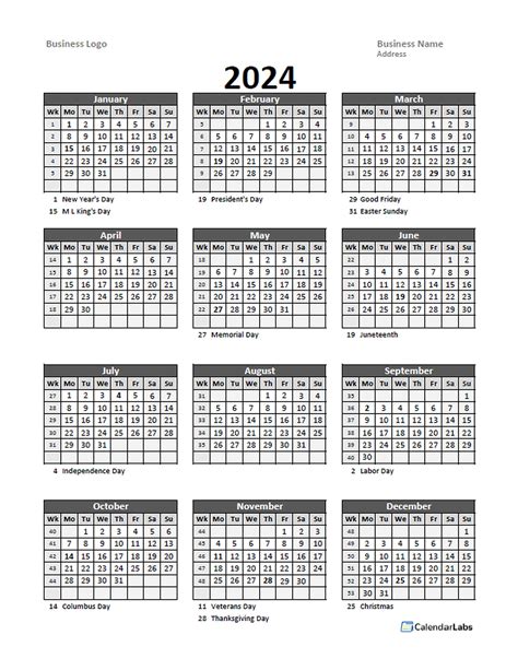 2024 Biweekly Calendar Yoko Margalo