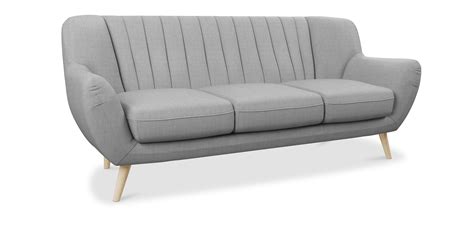 Buy Scandinavian Style 3 Seater Sofa Fred Pink 58783 In The Europe