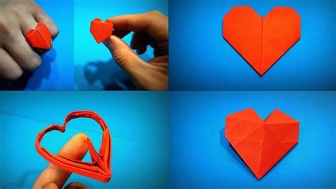 How To Make A Paper Heart Origami Valentines Day Collection