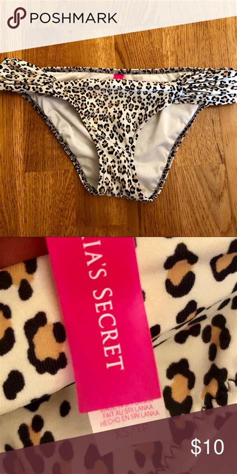 Victorias Secret Xs Cheetah Print Bikini Bottoms Selling A Pair Of