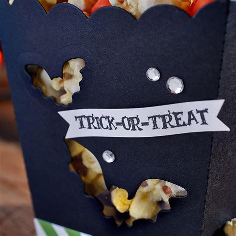 Stop And Stamp The Roses Trick Or Treat Box