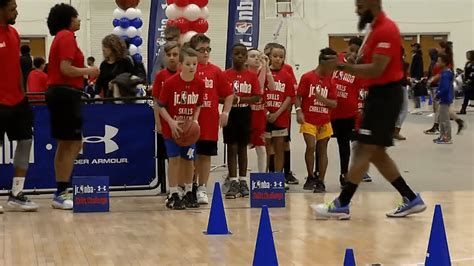 Young Athletes Take Part In Nba Jr Skills Challenge Nbc Chicago