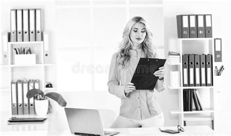 Get Busy In Office Life Learning Process Of Student Girl Boss And