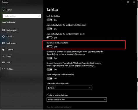 Change Size Of Taskbar And Desktop Icons Solved Windows 10 Forums